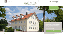 Desktop Screenshot of landhoteleschenhof.de