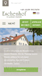 Mobile Screenshot of landhoteleschenhof.de